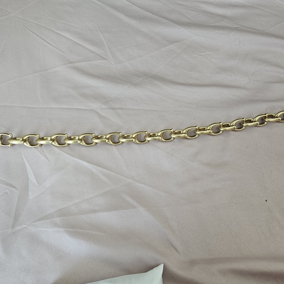 Coach Signature Link Chain Strap - Picture 1 of 5